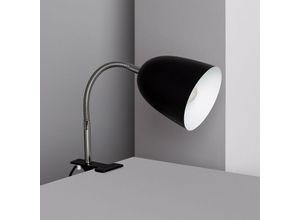 8445044036790 - Ledkia - Schreibtischleuchte Flexo aus Metall mit Klammer Ripley Schwarz280 mm