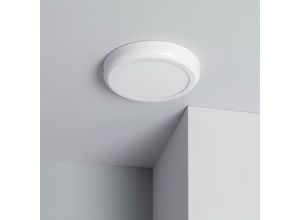 8445044039517 - Ledkia - LED-Deckenleuchte 18W Rund Metall Ø225mm Design White Warmes Weiß 2800K - 3200K 120º