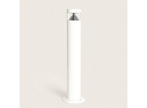 8445044040780 - Ledkia - LED-Bodenleuchte Aussen 5W Aufbau 50cm Inti Inox Weiss Neutrales Weiß 4000K