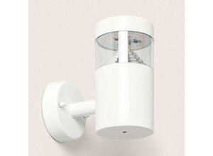 8445044040865 - Ledkia - LED-Wandleuchte Außen 6W Edelstahl Inti White Neutralweiß 4000K No Flicker