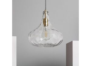 8445044041060 - Efectoled - Hängeleuchte Glas Tassel Gold