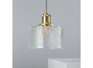 8445044041077 - Ledkia - Lámpara Colgante de Cristal Matisse Gold