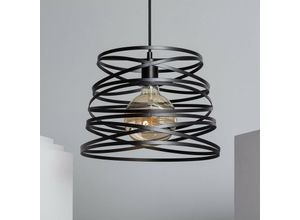 8445044041121 - Ledkia - Lámpara Colgante de Metal Hura Schwarz