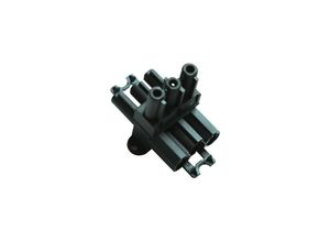 8445044042289 - Efectoled - Wieland T-Verteiler GST18 Eingang 3-polig Schwarz