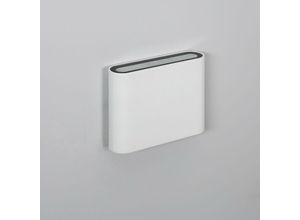 8445044043750 - Ledkia - LED-Wandleuchte 6W Aussen Doppelseitige Beleuchtung Quadratisch Weiss Zeus Warmweiß 2700K No Flicker Weiß
