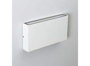 8445044043880 - Ledkia - LED-Wandleuchte 10W Aussen Doppelseitige Beleuchtung Rechteckig Weiss Kaira Neutralweiß 4000K No Flicker Weiß