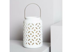 8445044046638 - Ledkia - LED-Tischleuchte mit Kerze Tragbar Renoir WeißAAA - LR03