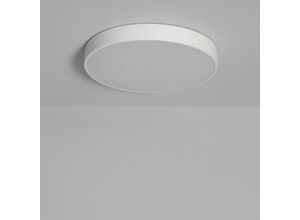 8445044047925 - Ledkia - LED-Deckenleuchte 30W Rund Metall Ø400mm cct Wählbar Hidria Auswählbar (Warm-Neutral-Kühl) Weiß