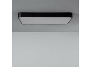 8445044047956 - Ledkia - LED-Deckenleuchte 40W Rechteckig Metall 600x400mm cct Wählbar Hidria Schwarz400 mm