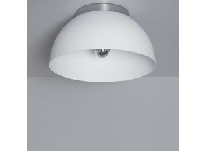 8445044049004 - Deckenleuchte Rund Aluminium Ø305mm Bosco Silver Weiß