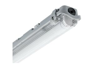 8445044050192 - Ledkia - Feuchtraum Wannenleuchte mit 1 LED-Röhre 120 cm IP65 Einseitige Einspeisung No Flicker Neutrales Weiß 3800K - 4200K 300°