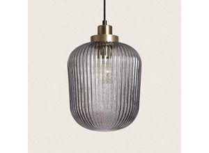 8445044050932 - Ledkia - Lámpara Colgante Metal y Cristal Windsor Gold