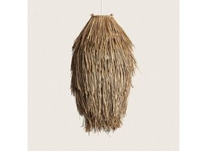 8445044051373 - Ledkia - Hängeleuchte Naturfasern Ramé Weiß Textil