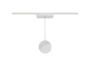 8445044051694 - Ledkia - LED-Pendelleuchte für 1-Phasenmagnetschiene 25mm Super Slim 10W 48V CRI90 Weiss Ø100 mm Warmes Weiß 2700K 120º1145 mm