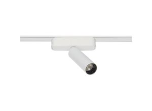8445044051939 - Ledkia - LED-Strahler für 1-Phasenmagnetschiene 25mm Super Slim 7W 48V CRI90 Weiss UGR16 Warmes Weiß 2700K 36º1145 mm