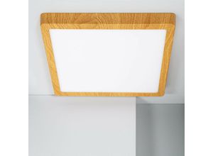8445044053346 - Ledkia - LED-Deckenleuchte 24W Eckig Aluminium 280x280 mm Slim cct Wählbar Galán cct 3000K - 6000KNatürlich