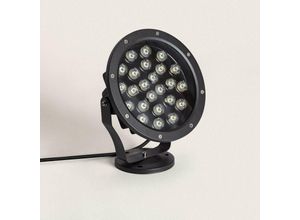 8445044053735 - LED-Außenstrahler Colmar 24W Warmweiß 3000K No Flicker Schwarz