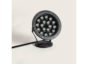 8445044053766 - LED-Außenstrahler 18W Colmar Warmweiß 3000K No Flicker Schwarz