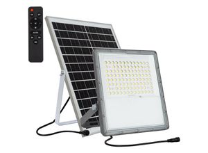 8445044054626 - Ledkia - LED-Flutlichtstrahler Solar 20W 100lm W ip 65 mit Fernbedienung Kaltes Weiß 6000K - 6500K 60º44 mm 8445044054626 - Ledkia - LED-Flutlichtstrahler Solar 20W 100lm W ip 65 mit Fernbedienung Kaltes Weiß 6000K - 6500K 60º44 mm