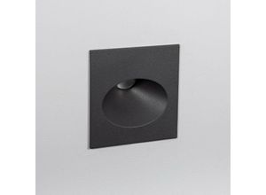 8445044057887 - Ledkia - LED-Wandeinbauleuchte 2W Aussen Quadratisch Grau Coney Neutrales Weiß 4000K 60º85 mm