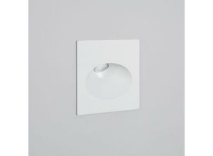 8445044057894 - Ledkia - LED-Wandeinbauleuchte 2W Aussen Quadratisch Weiss Coney Warmes Weiß 2700K 60º85 mm