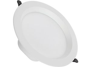 8445044062409 - LED-Downlight 24W Schnitt ø 200 mm IP44 No Flicker Lux NeutralweißNeutralweiß 4000K No Flicker