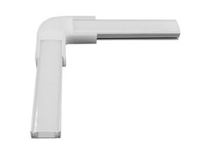 8445044065097 - Efectoled - L-Verbindung für Aluminium-Aufbauprofile für Doppelte LED-Streifen von bis zu 20 mm Opal 8445044065097 - Efectoled - L-Verbindung für Aluminium-Aufbauprofile für Doppelte LED-Streifen von bis zu 20 mm Opal