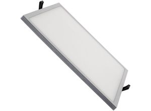 8445044065110 - Ledkia - LED-Deckeneinbauleuchte 30W Eckig High Lumen Ausschnitt Ø200 mm lifud Silber Neutrales Weiß 4000K 120º220 mm