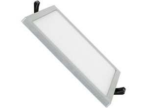 8445044065127 - Ledkia - LED-Deckeneinbauleuchte 16W Eckig High Lumen Ausschnitt Ø135 mm lifud Silber Neutrales Weiß 4000K 120º145 mm