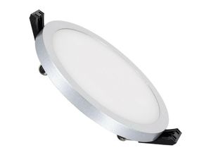 8445044065165 - Ledkia - LED-Deckeneinbauleuchte 8W Rund Slim Surface lifud Grau Ausschnitt Ø75 mm Neutrales Weiß 4000K 120º100 mm