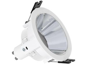 8445044067411 - Ledkia - Downlight Konisch GU10 6W Schnitt ø 75mm pc Verzinkt No Flicker Warmes Weiß 3000K Silber120º