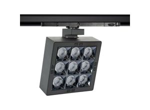 8445044067961 - Ledkia - LED-Strahler Marlin 40W lifud für 3-Phasen Stromschiene Neutralweiß 4000K No Flicker