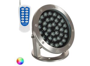 8445044071999 - Ledkia - LED-Strahler Tauchfähig rgb 36W Oberfläche 12V dc rgb 60º