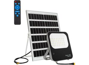 8445044072347 - Ledkia - LED-Flutlichtstrahler Solar 100W 170lm W IP65 mit Fernbedienung Neutrales Weiß 4500K 90º