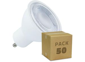 8445044073023 - 50er Pack LED-Glühbirnen GU10 S11 Dimmbar 60º 5W Neutrales Weiss