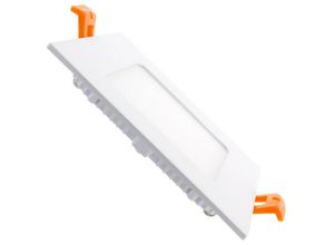 8445044073924 - Ledkia - LED-Deckenleuchte Eckig SuperSlim 18W lifud Ausschnittsmasse 205x205 mm NeutralweißNeutralweiß 4000K - 4500K