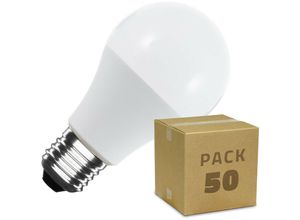 8445044078196 - Ledkia - 50er Pack LED-Leuchten E27 A60 5W Kaltes Weiss