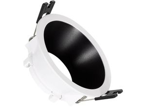 8445044080366 - Ledkia - Downlight-Ring Reflect Rund für LED-Glühbirne GU10 GU53 Ausschnitt ø 75 mm Schwarz 8445044080366 - Ledkia - Downlight-Ring Reflect Rund für LED-Glühbirne GU10 GU53 Ausschnitt ø 75 mm Schwarz