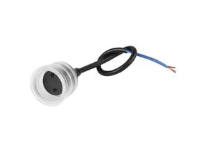 8445044081646 - Ledkia - Wasserdichte Lampenfassung led Röhre T8 G13 Kabel 30 cm Schwarz