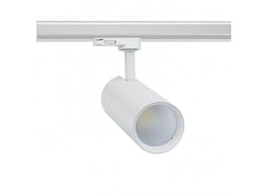 8445044085767 - LED-Strahler New Bertha Weiss 30W lifud für 3-Phasenstromschienen NeutralweißNeutralweiß 4000K - 4500K No Flicker