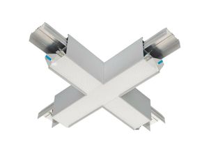 8445044085897 - Ledkia - LED-Linearstrahler New Turner x 15W (UGR19) Warmes Weiß 3000K Silber120º