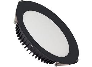 8445044089253 - Efectoled - led Downlight Einbaustrahler 24W Rund samsung Aero 130lm W 4000K lifud Ausschnitt ø 200 mm Schwarz 4000K Nicht Dimmbar Neutralweiß