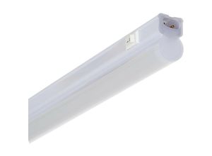 8445044089840 - LED-Wannenleuchte 120 cm 18 W Batter mit Lichtschalter verknüpfbar Kaltes Weiß 6500K 120º1200 mm