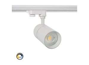 8445044091102 - Ledkia - LED-Strahler für 3-Phasenstromschiene 30W Dimmbar cct Wählbar New Mallet No Flicker UGR15 Weiß36º