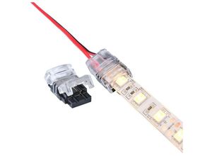 8445044091195 - Efectoled - Clip-Verbinder mit Kabel IP20 für LED-Streifen Einfarbig