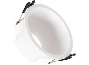 8445044091638 - Ledkia - Downlight-Ring Konisch Reflect für LED-Glühbirne GU10   GU53 Ausschnitt ø 85 mm Weiß