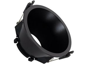 8445044091645 - Ledkia - Downlight-Ring Konisch Reflect für LED-Glühbirne GU10   GU53 Ausschnitt ø 85 mm Schwarz