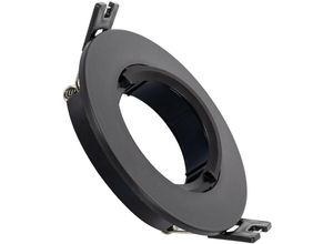 8445044091669 - Efectoled - Downlight-Ring Rund Schwenkbar für LED-Glühbirne GU10 GU53 ø 70 mm Schwarz 8445044091669 - Efectoled - Downlight-Ring Rund Schwenkbar für LED-Glühbirne GU10 GU53 ø 70 mm Schwarz