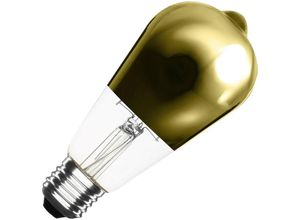 8445044097036 - Ledkia - LED-Glühbirne Filament E27 55W 800 lm ST64 Dimmbar Gold 2000K - 2500K No Flicker Warmweiß