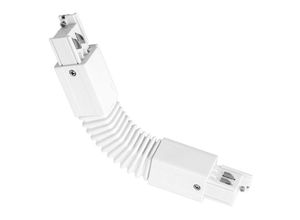 8445044098576 - Ledkia - Verbindungsstück Flexibel für 3-Phasenstromschiene Weiß32 mm